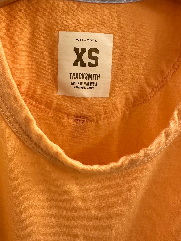 Trackmith Harrier Tank, Melon, Size Xs